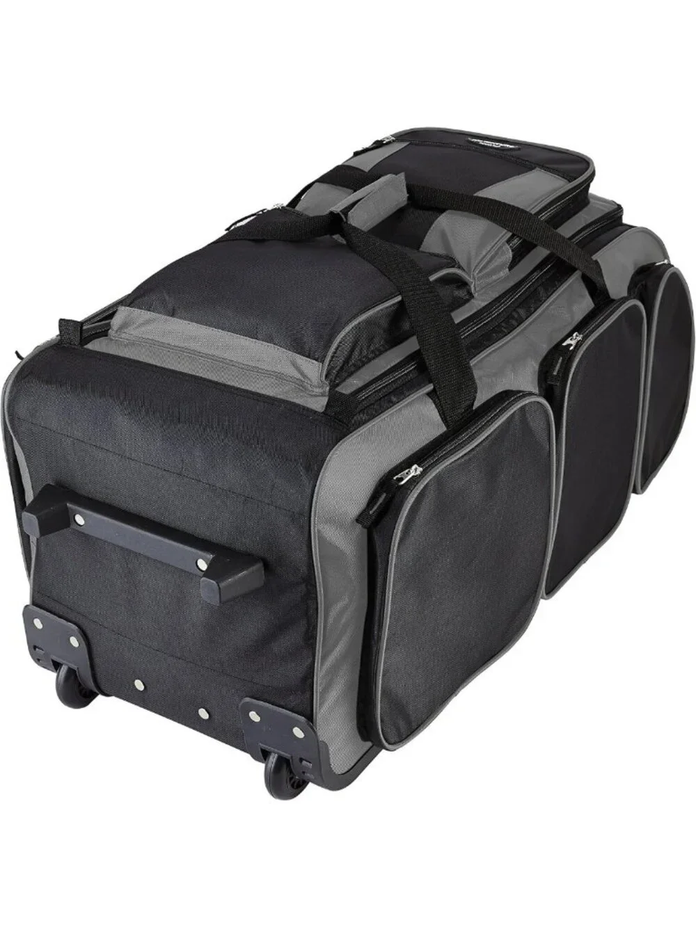 30-Inch Multi-Pocket Rolling Duffel Bag for Travel, Lightweight & Durable